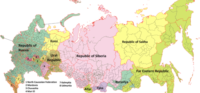 Die geplante Zerstückelung Russlands