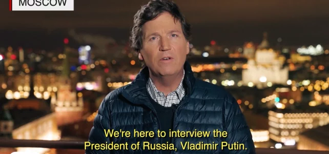 Tucker Carlson announces interview with President Putin